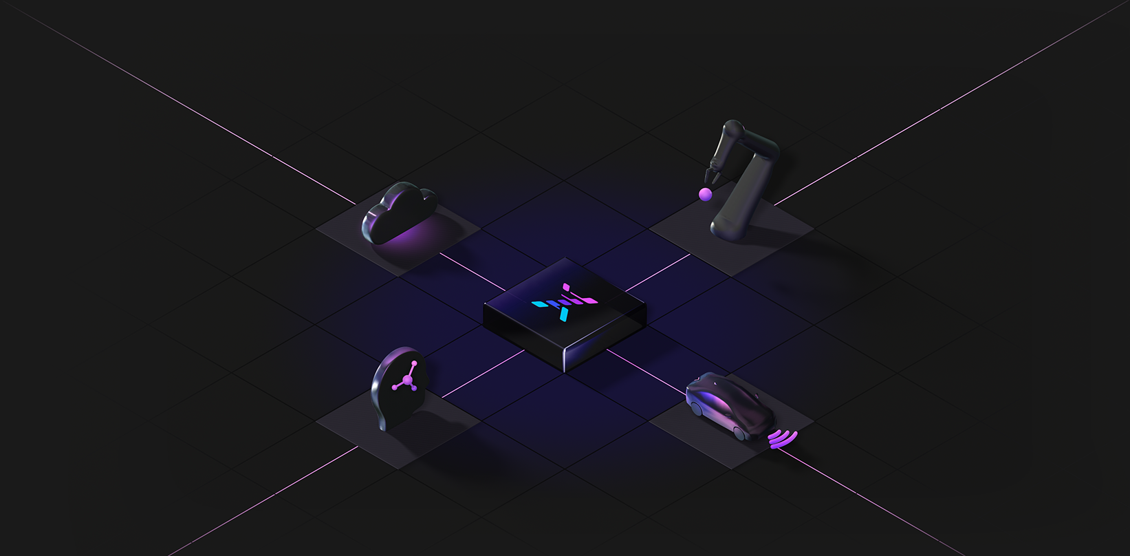 Hero dark background